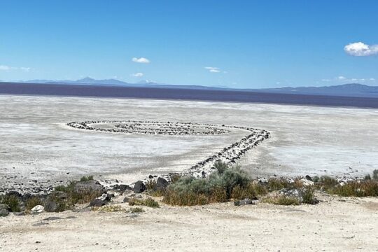 Private Tour in Spiral Jetty and Pink Lake