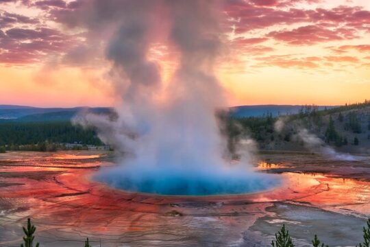 Salt Lake City-Grand Teton,Yellowstone National Park 4-Day Tour