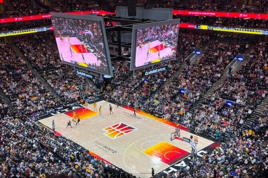 Utah Jazz Basketball Game Ticket at Delta Center