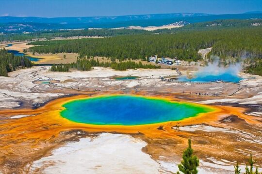 Yellowstone National Park Grand Teton Salt Lake City 4 Day Tour